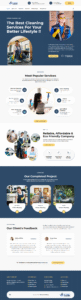 portfolio website project MMt Sparkle Cleaner