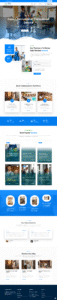 portfolio website project cleaning service web