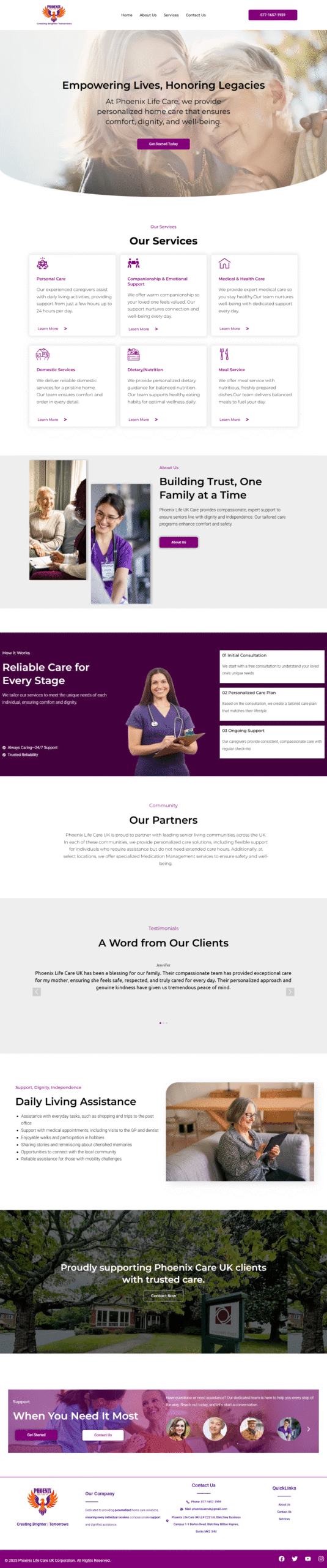 portfolio website project