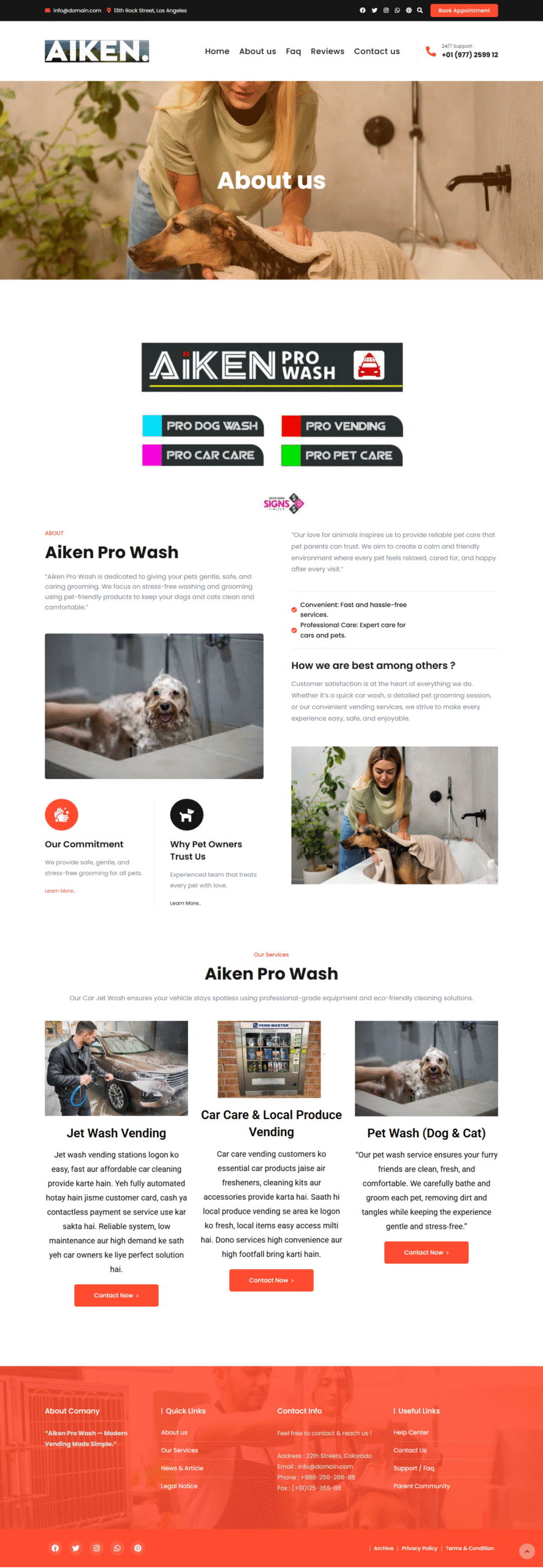 portfolio website project