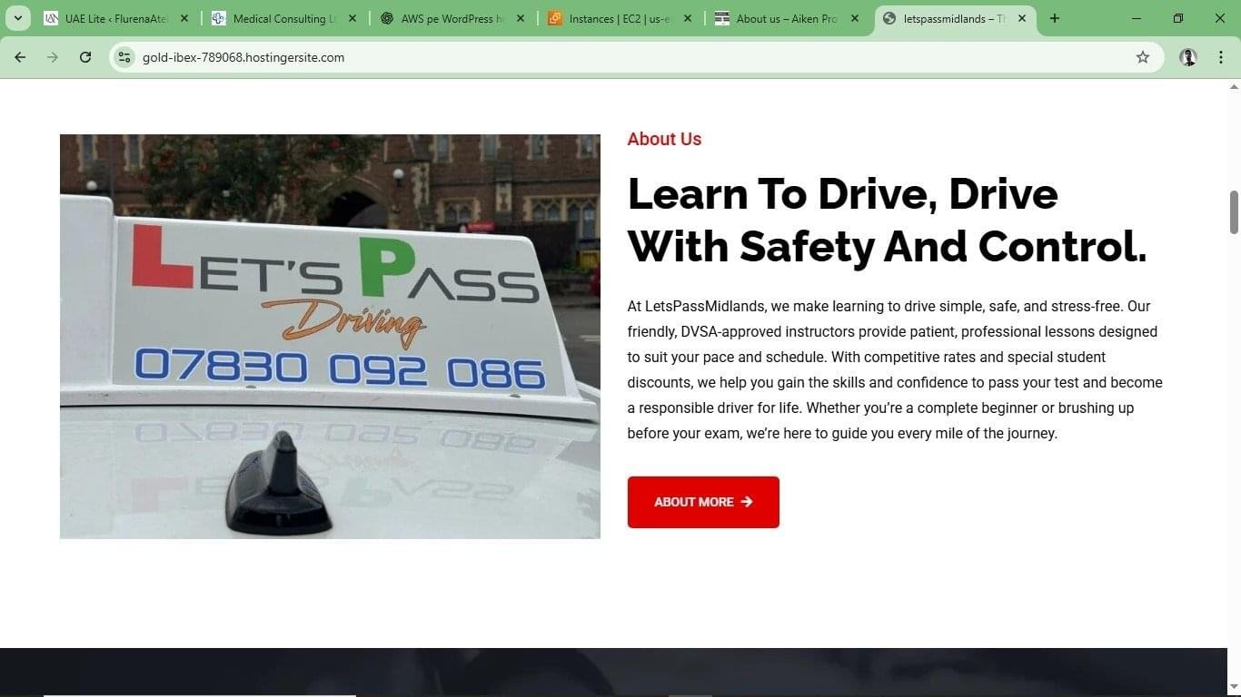 portfolio website project