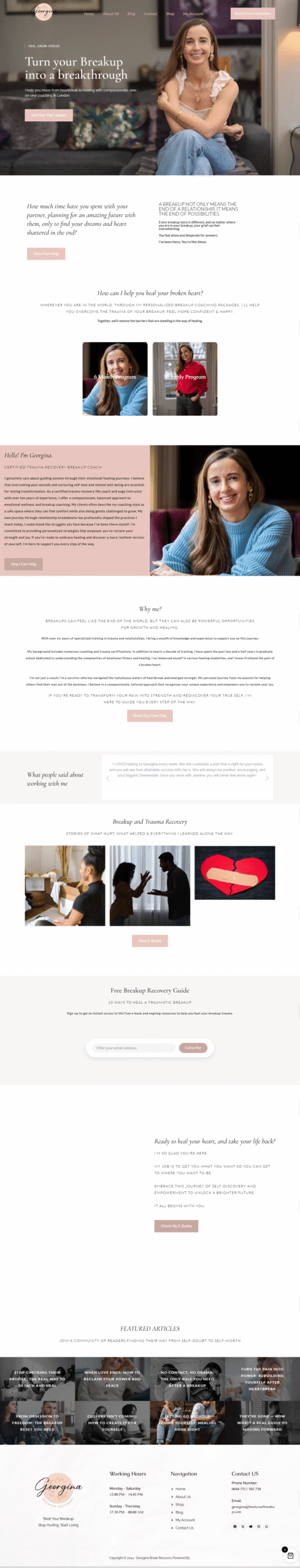 portfolio website project