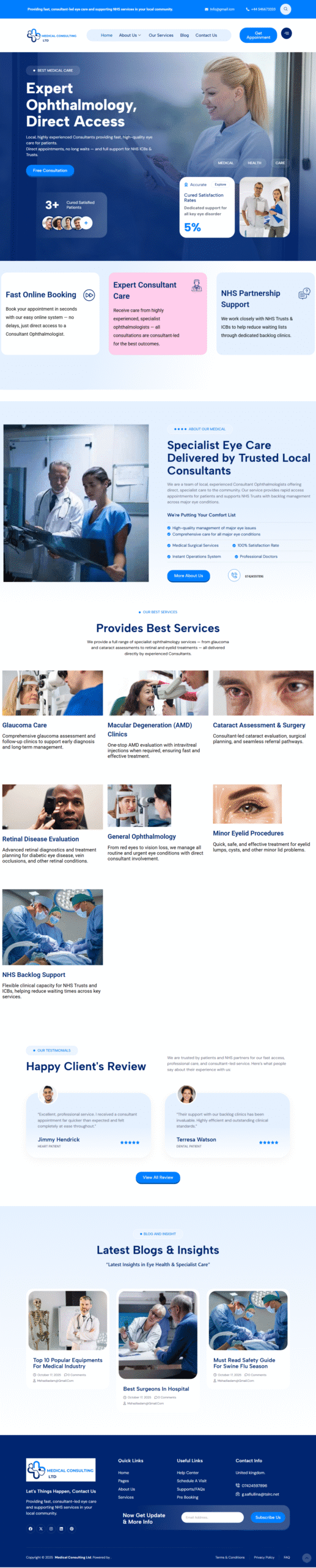 portfolio website project